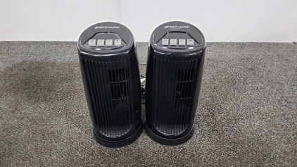 Two Bionaire Rotating Fans