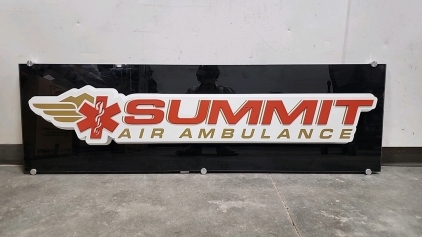 Summit Air Ambulance Light Up Sign