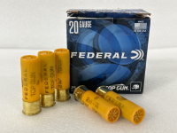 Box Of Federal Top Gun 20 GA 2 3/4” ShotShells