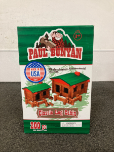 Classic Log Cabin Wood Pieces