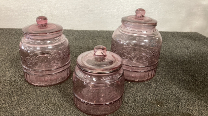 Embossed Canister Set