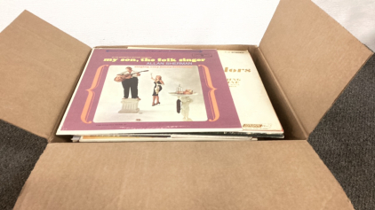 Box Of Assorted Records