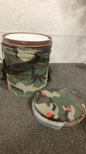 Camo Swivel Bucket Lid Seat