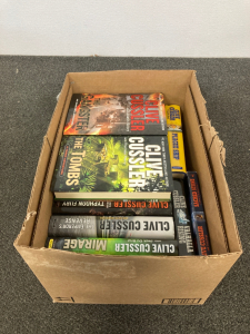 Flat of Clive Cussler Books
