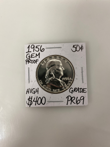1956 GEM Proof Jefferson Half Dollar