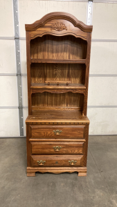 Dresser with hutch