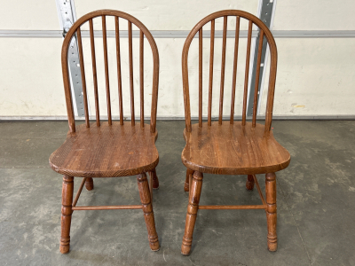 Pair of Wooden Chairs