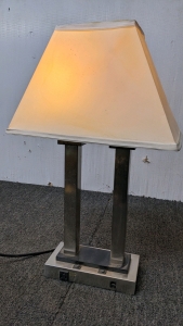 Working Hotel Lamps w/Electric Outlet & Phone Jack