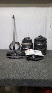 Working Filter Queen Air Purifier with Filter Queen Vacuum and Accessories