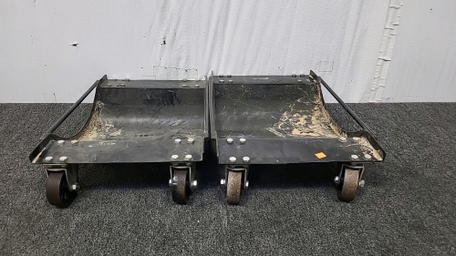 Set of Car Dolly with Metal Wheels