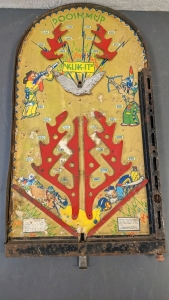 Antique Metal Pinball Game
