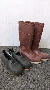 <BB-A> Steel Toe Rubber Boots & Overshoes