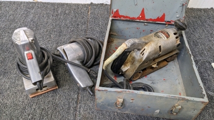Working Vintage Sanders & Drill