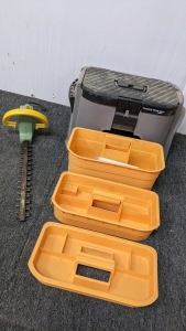 Working Hedge Trimmer, 24x15x14 Toolbox/Stool