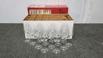 13-Piece Stemmed Wine Glasses