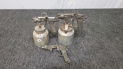 Kellogg Crown, Kellogg American and Sharpe Air Powered Paint Sprayers