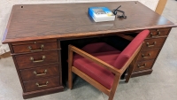 Executive Desk w/Chair, Phone Headsets