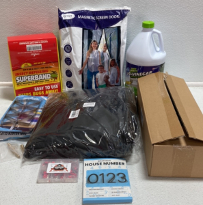 Magnetic Screen Door, Insect Repellent, 20% Vinegar Home and Garden, Outdoor Furniture Cover, House Number 3, Tablecloth Clips, and more