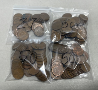 (177) 1909-1958 Wheat Pennies