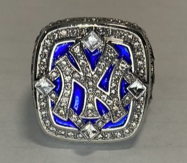 (1) 2009 New York Yankees World Series Ring Named To Derek Jeter