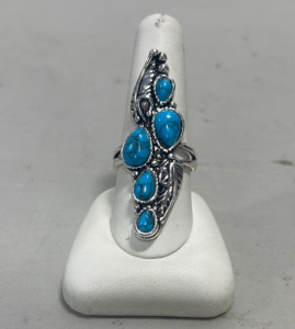 Beautiful Turquoise Ring Size 10