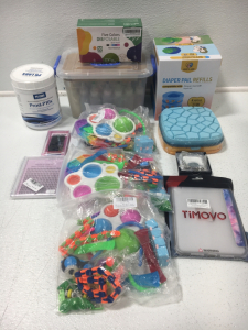 Face Masks, Tablet Case, Tie Dye Kit, Diaper Pail Refills, And More