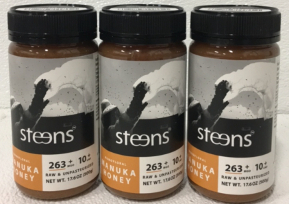 (3) Steens Manuka Honey