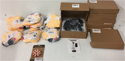 RGB Sunset Lamp-(6) Fatyi Got 7 Gift Boxes (9) Yellow Sonic Toys