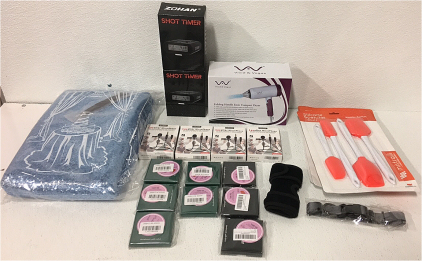 (2) Shot Timers-Vivid&Vogue Dryer-(4) Lavalier MicroPhone and More