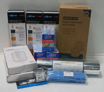 Air Purifier Filters, Hot Water Filters, Steam Mop Pads, Dish Sponges And More