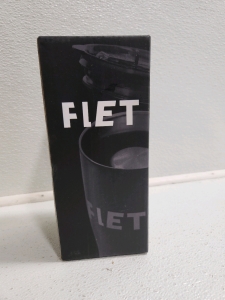 (7) 4 in 1 Can Coolers, (4) Silicone Pie Crusts, (2) Vintage Glasses, Vandam Tea, Flet Cup