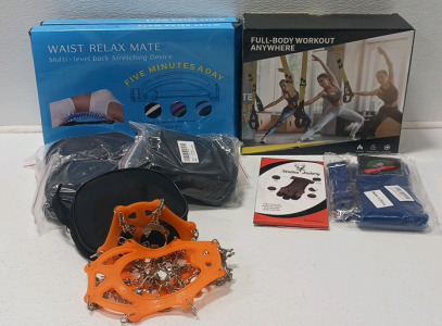 Full- Body Workout Kit, Archery Gloves, Waist Relax Mate And Shoe Grips