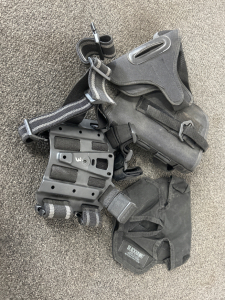 2 Blackhawk Firearm Accessories and 2 Holsters