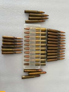 Assorted Ammo Includes: 6.5 RWS, 7mm Rem Mag, and 8mm Super Speed/ Rem Umc