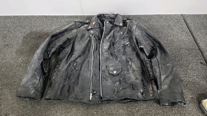 Diamond+Plate Buffalo Leather - Leather Jacket