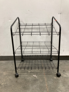 Rolling Metal Storage Rack
