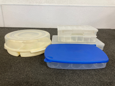 Organizing Containers, Veggie Tupperware, and Egg Holder Tupperware
