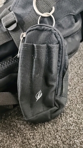 JanPak Black Backpack