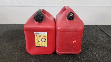 2 Five Gallon Gasoline Cans