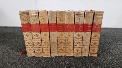 Collection Of Nine Great Literary Works-Such As Poe, Swift, Tolstoy, Hugo, & More