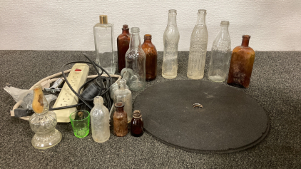 Vintage Glass, Outlets, Grinding Wheel, and More