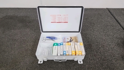 First Aid Emergency Case W/Accessories Included