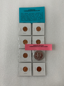 US Treasury Commemorative Medallions