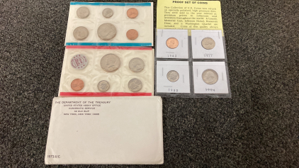 Mint And Proof Coin Sets