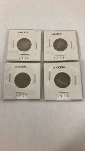 1900-1910 V-Nickels