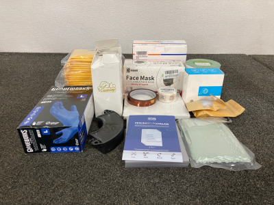 Face Masks, Tape, Plexiglass, Yellow Envelopes, Latex Free Gloves, and More