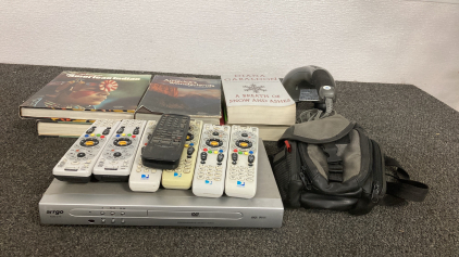 DVD Player, Books, Back Massager, and More