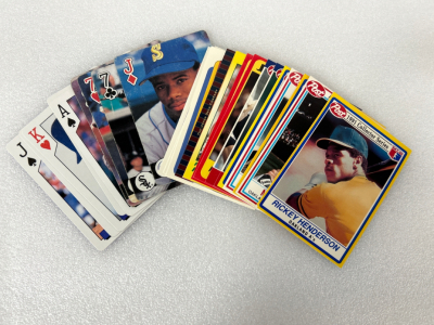 All Star Baseball Playing Cards and Post Cereal Baseball Cards