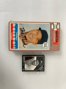 Micky Mantle VHS And Hall of Fame Baseball Cards