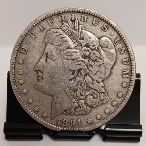 1891 Morgan Dollar - Verified Authentic